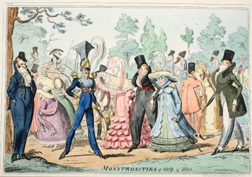 Monstruosités de 1819 et 1820, pub. 1835